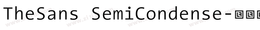 TheSans SemiCondense字体转换 TheSans SemiCondense字体转换